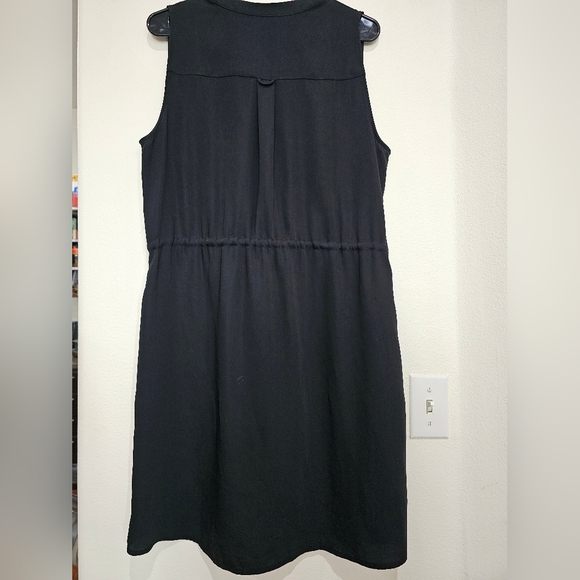 GUESS black drawstring dress - Picture 2 of 6